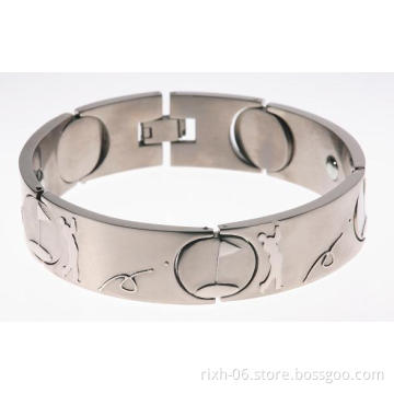 titanium golf bracelet,titanium germanium bracelet